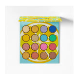 BH Cosmetics- Colori Vivaci 16 Color Shadow Palette, 10g
