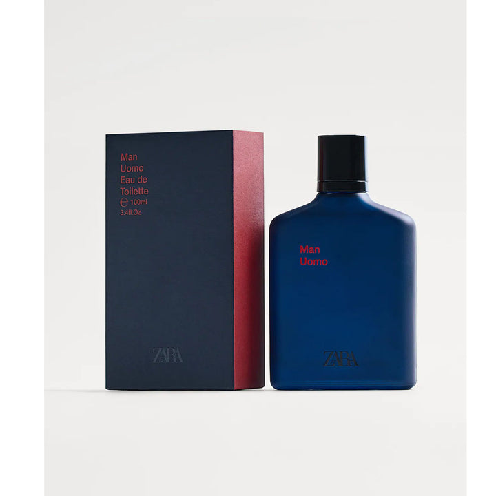 Zara- Man Uomo Eau De Toilette 100 Ml (3.4 Fl. Oz).