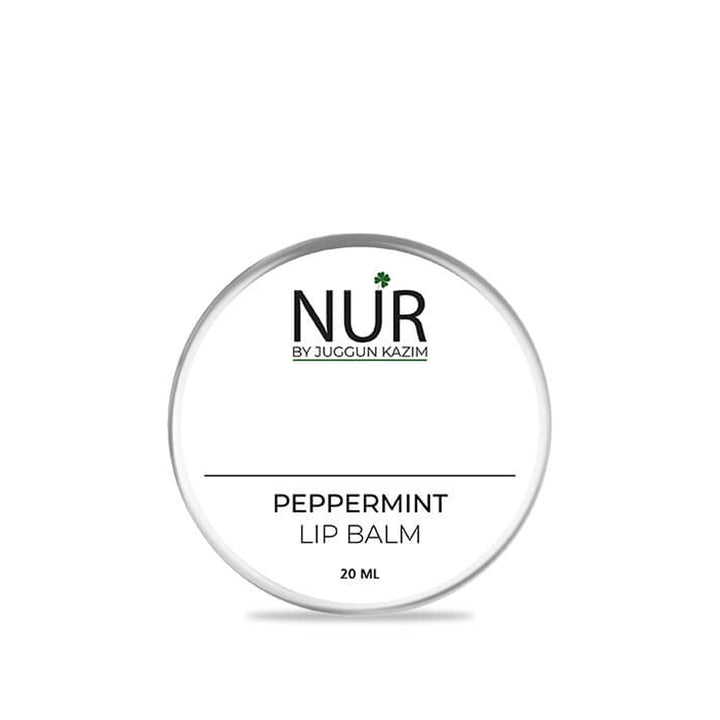 Nur By Juggan Kazim- Peppermint Lip Balm, 20Ml