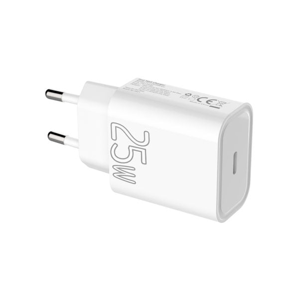 Faster Pd25W-Eu Type-C Super Fast Charging Adapter For Samsung & Iphone