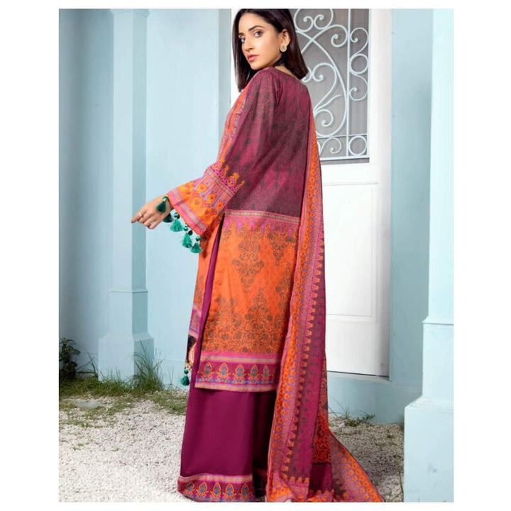 Susan – 3 Piece Embroidered Unstitched Lawn