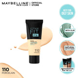 Maybelline New York- Fit Me Matte & Poreless Face Foundation - 1.01 oz., 110 Porcelain