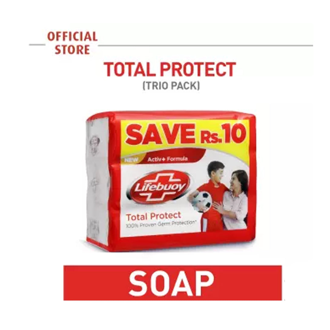 Lifebuoy- Total Protect Trio Pack Soap 112 gm