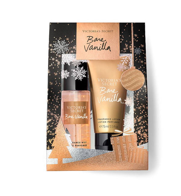 Victorias Secret- Mist & Lotion Mini Giftables- Bare Vanilla, 75ml