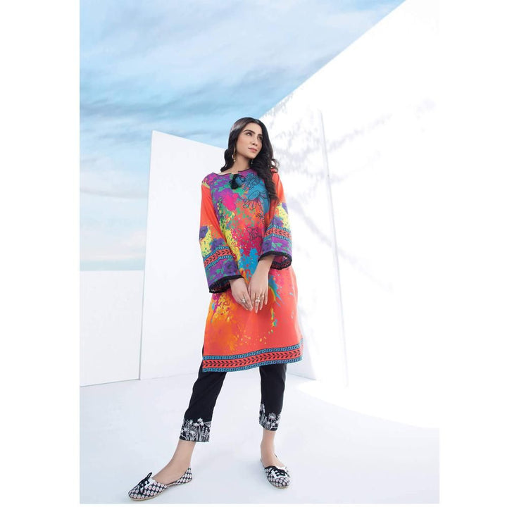 Keshia- Stitched Printed Kurta