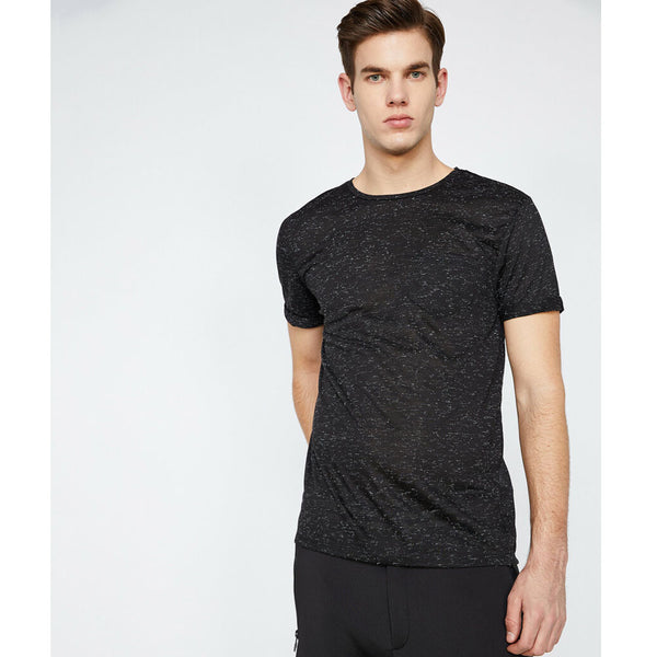 Koton- Pocket Detailed T-Shirt - Black