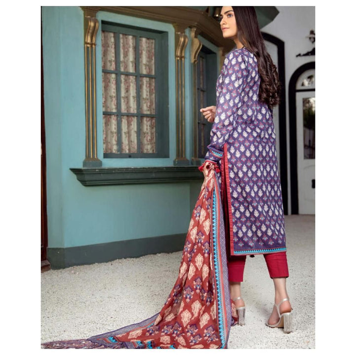 Rosalie – 3 Piece Embroidered Unstitched Lawn