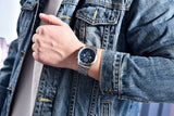 Benyar Blue Dial Chronograph Watch