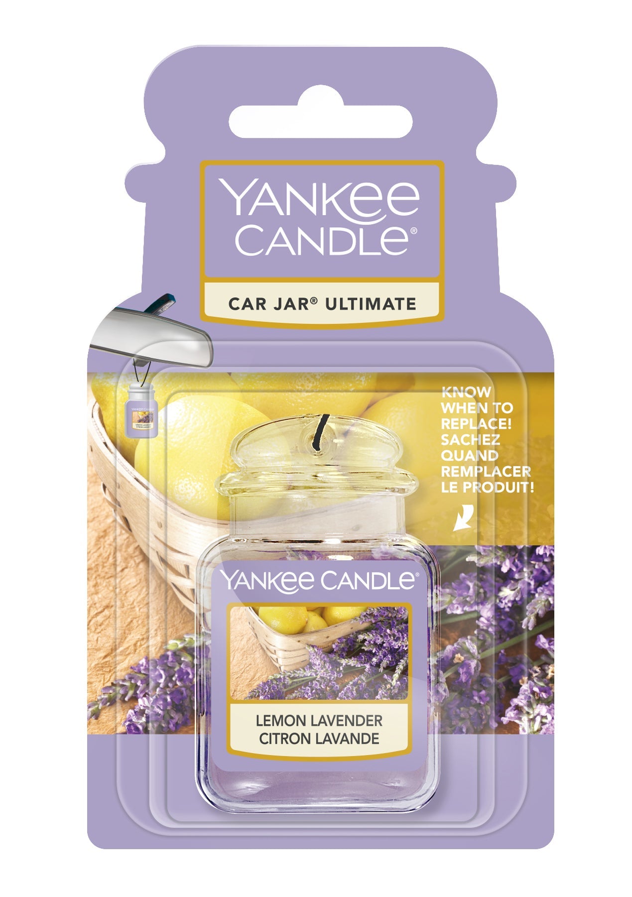 Yankee Candles Lemon Lavender U.Car Jar Bagallery