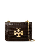 Tory Burch Eleanor Embossed small Convertible Black