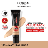 LOreal Paris- Infallible 24H Matte Cover Liquid Foundation - 125 Natural Rose