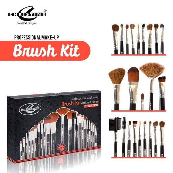 Christine- Large Brush Kit Set - 23 Pieces