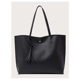 shein Bags- Plain Tassel Decorated Handbag