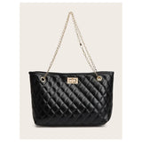 Shein-  The Black Padded handbags with two elegant straps