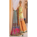 Dhanak- By Anaya Embroidered Net Suits- Shazmeen- 05