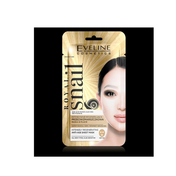 Eveline- Royal Snail Anti Age Face Sheet Mask