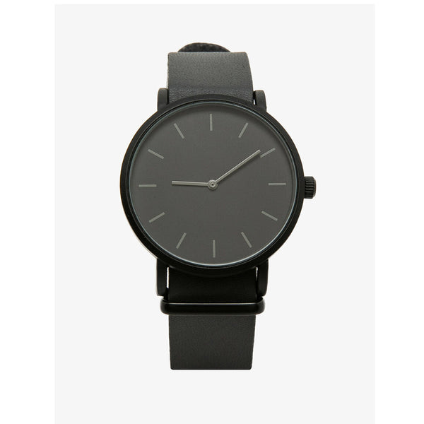 Koton- Leather Look Watch - Grey