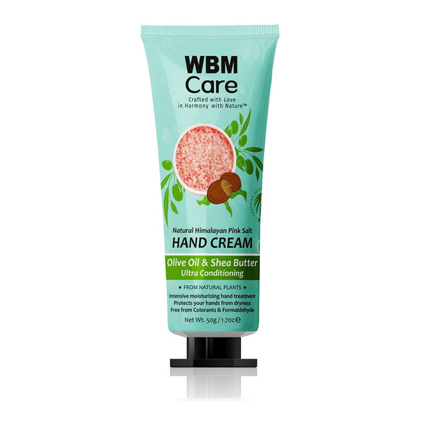 WBM- Hand Cream Olive Oil And Shea Butter, 50g