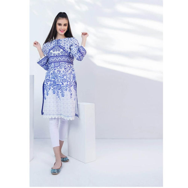 Keshia- Stitched Printed Kurta