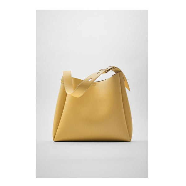 Zara- Minimalist Bucket Bag