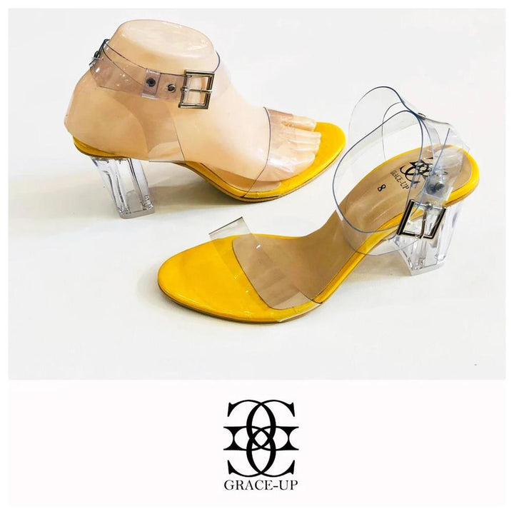 Grace Up- Yellow Heels 822