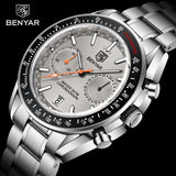 Benyar Stainless Steel Chain  Watch
