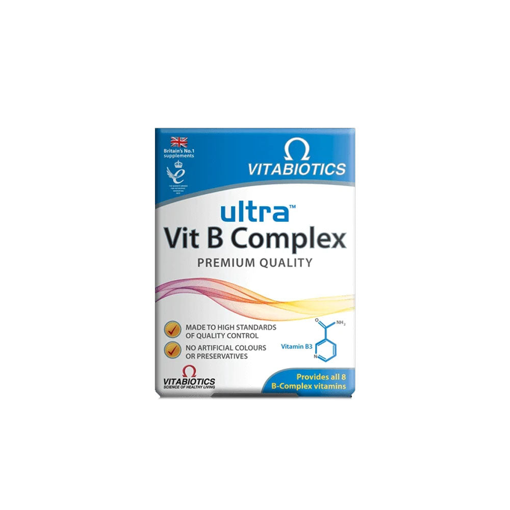 Vitabiotics Ultra Vitamin B Complex, 60 Tablets Bagallery