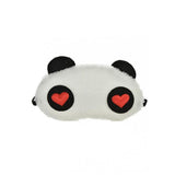 Dama Rusa- White Panda Soft Blindfold Eye Shade Sleep Mask- TM-ES-03