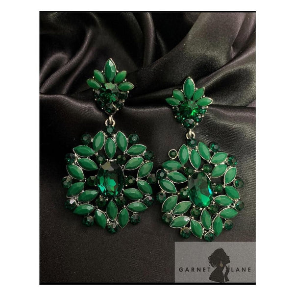 Garnet Lane- Ear Trinkets- Green