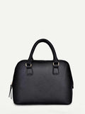 Shein- The Black Bag with curved top