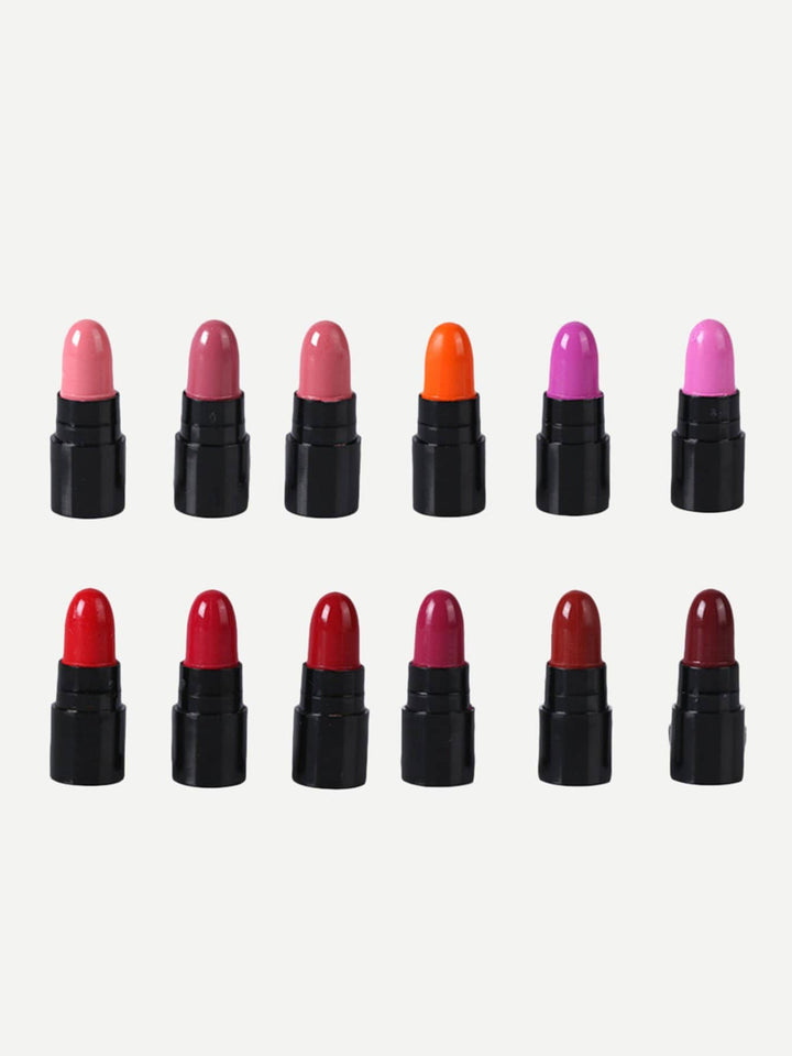 Shein- Random 12 Color Lipstick Set