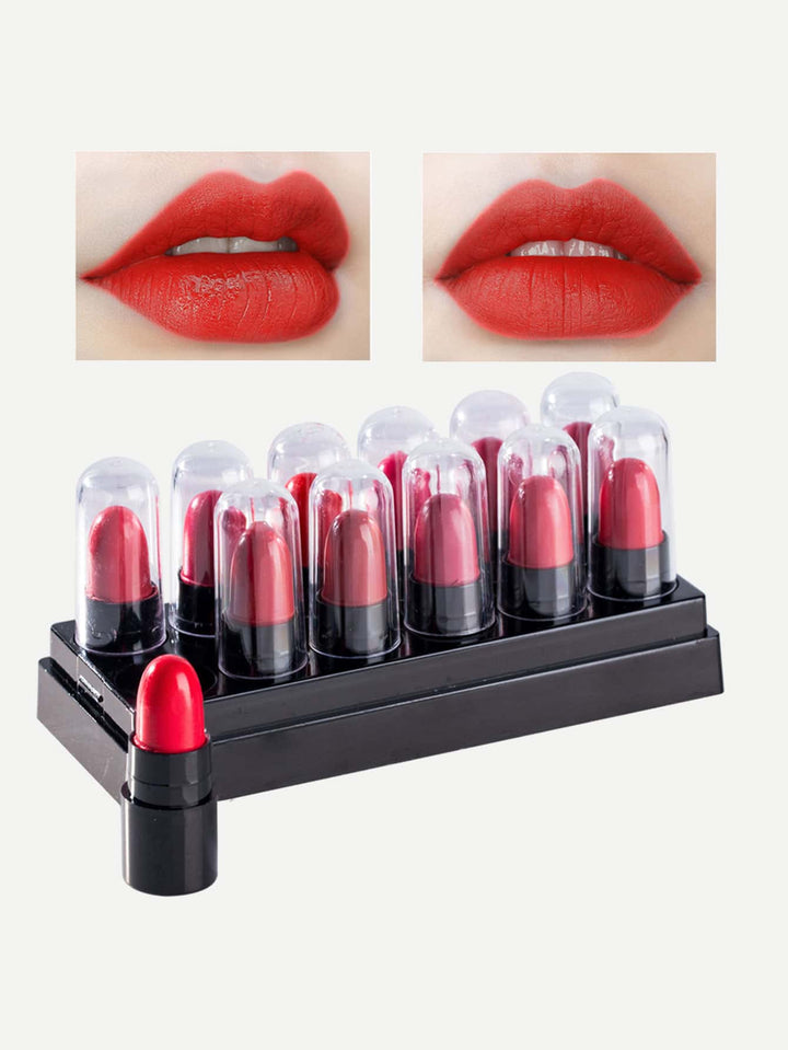 Shein- Random 12 Color Lipstick Set