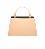 Charles & Keith- Trapezoid Top Handle Tote Bag- Beige