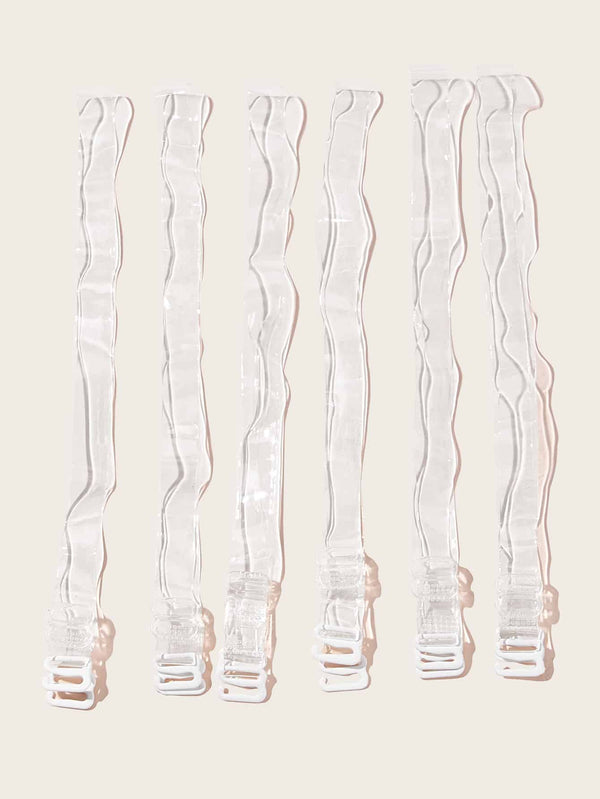 Shein- Clear Bra Strap 3pairs