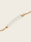 Shein- Faux Pearl Decor Chain Bracelet 1pc
