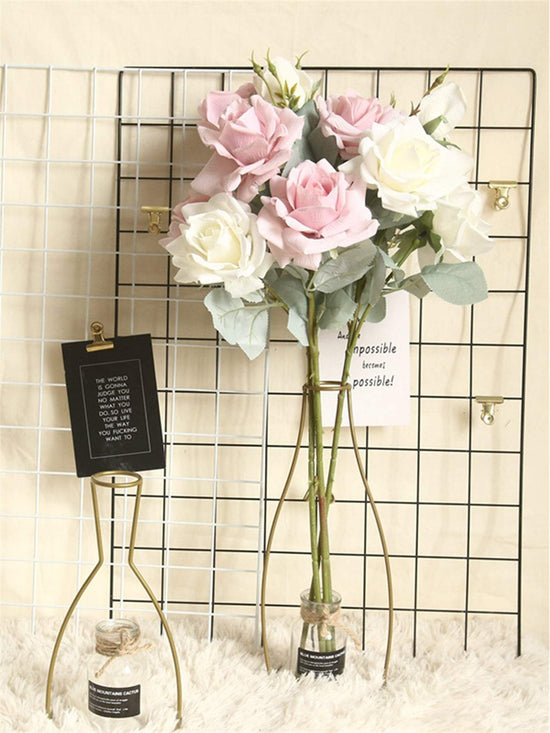 Shein- Artificial Flower 1 Branch With 3pcs Head