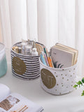 Shein- 1pc Slogan Graphic Storage Basket