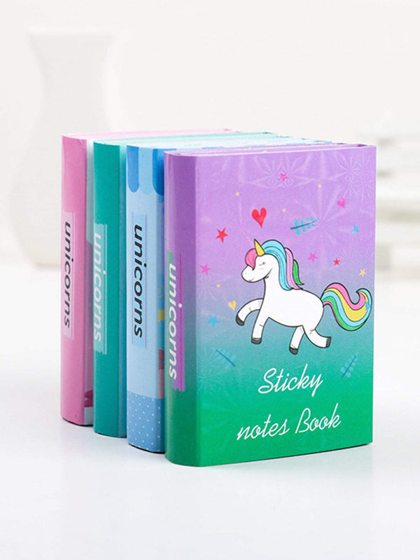 Shein- 1pc Random Unicorn Print Sticky Note