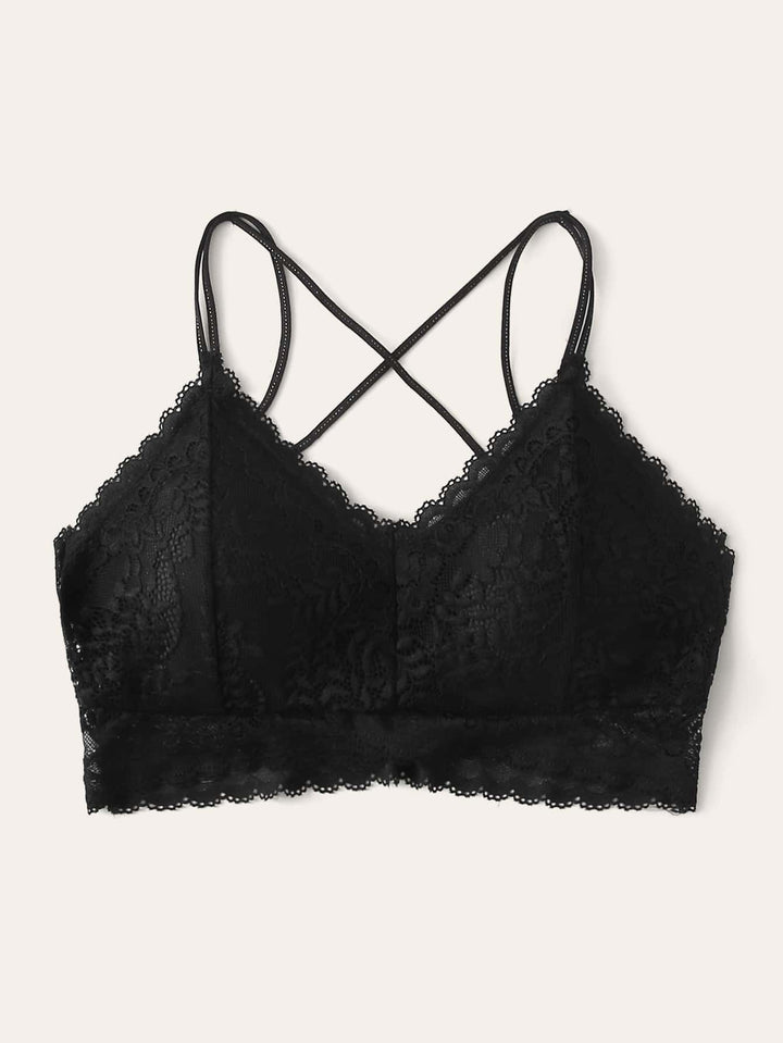 Shein- Floral Lace Bralette