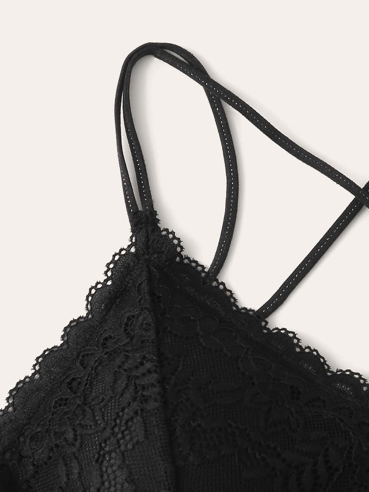 Shein- Floral Lace Bralette