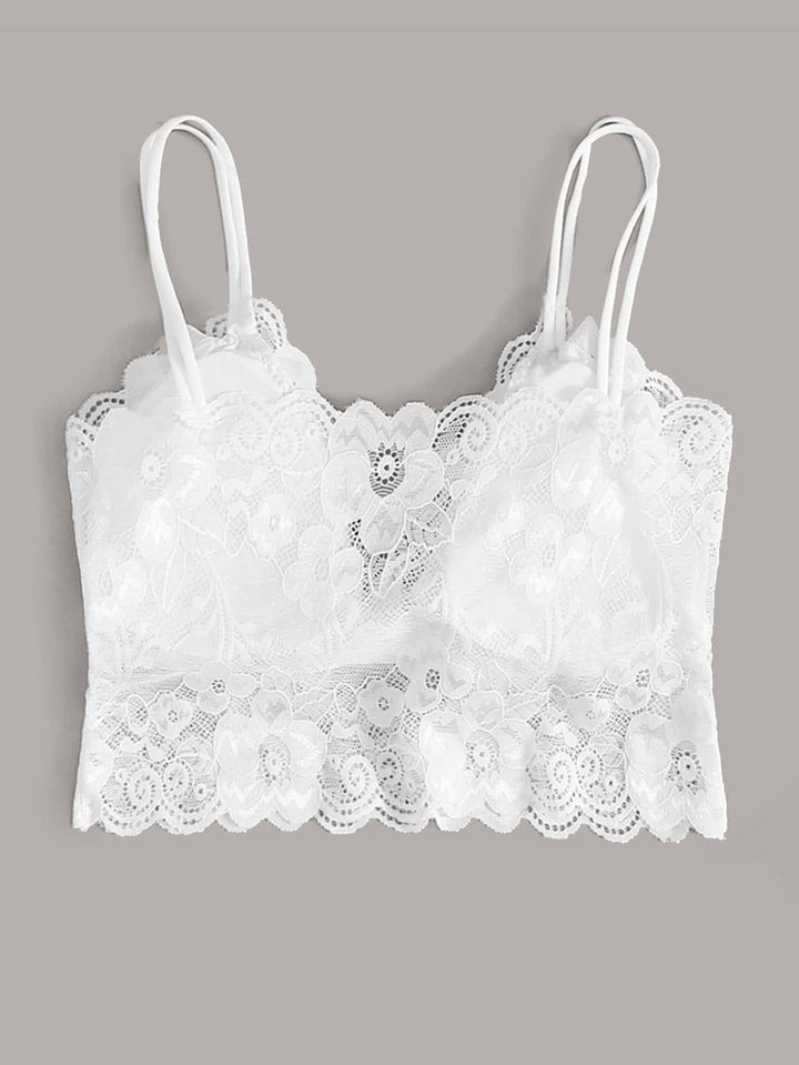 Shein- Floral Lace Bralette