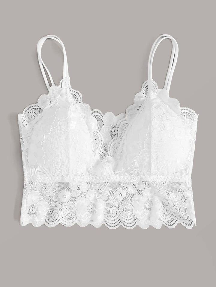 Shein- Floral Lace Bralette