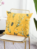 Shein- Floral & Butterfly Print Cushion Cover