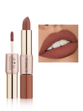 Shein- 2 In 1 Matte Lip Gloss & Lip Lipstick 02