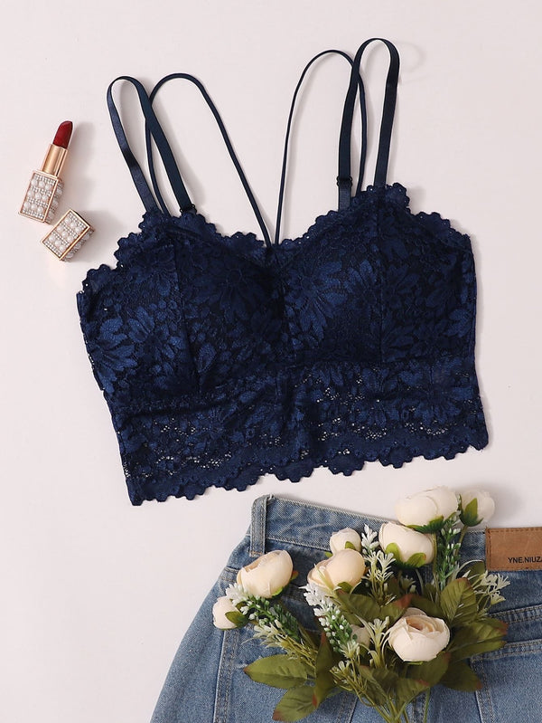 Shein- Floral Lace Bralette