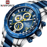 Naviforce - 8020 Fortuitus Chronograph Men Watch - Blue