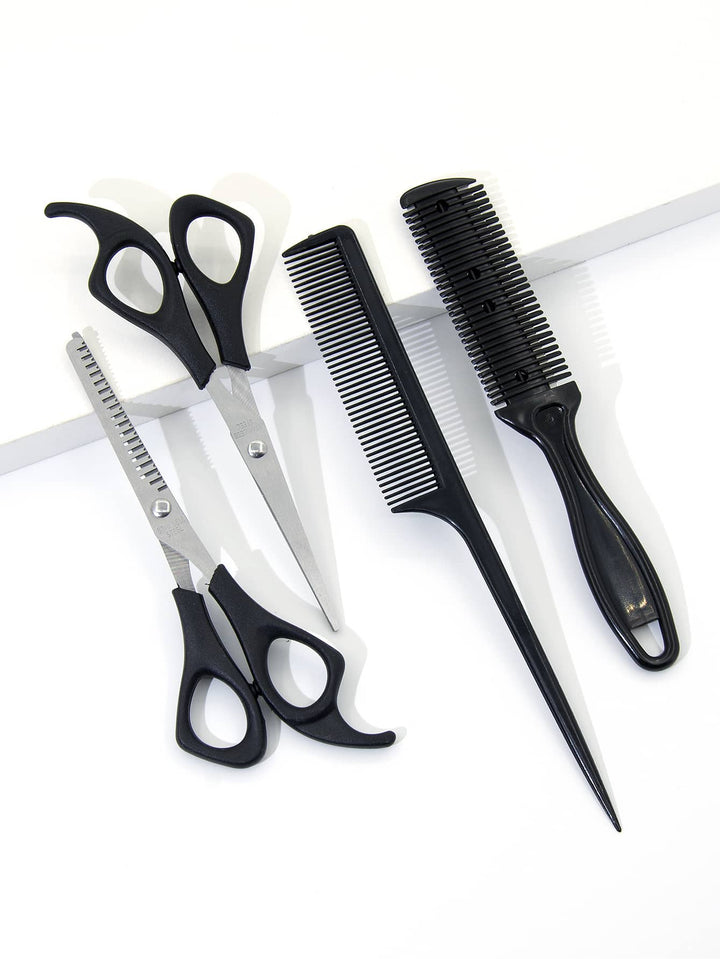 Shein- 2pcs Haircut Scissor & 2pcs Comb