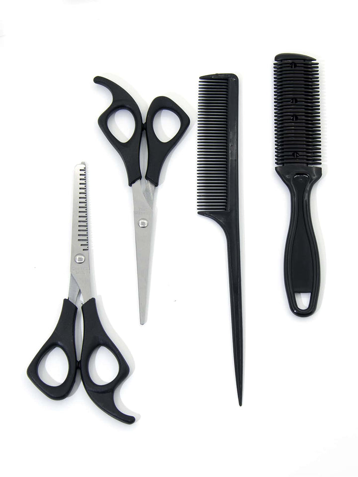 Shein- 2pcs Haircut Scissor & 2pcs Comb