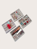 Shein- 1pc Solid Jewelry Storage Box