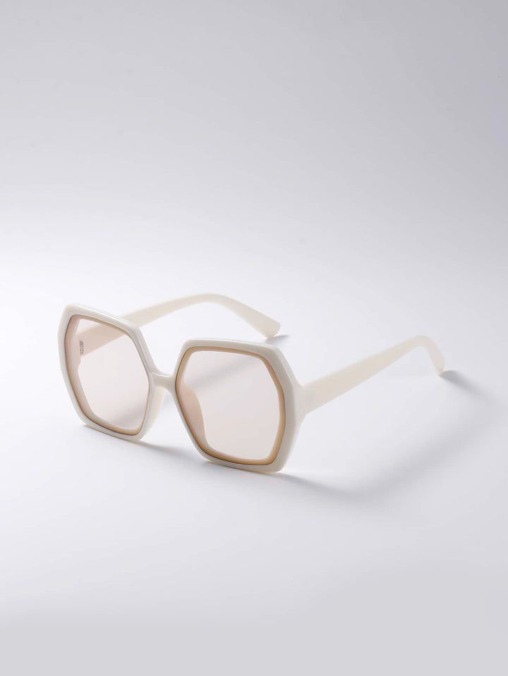 Shein- MOTF PREMIUM OVERSIZED POLYGONAL FRAME SUNGLASSES